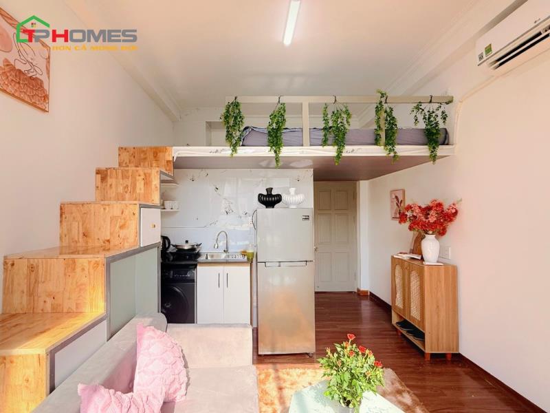 Cho thuê căn hộ có gác cửa kính siêu thoáng, full nội thất, máy giặt riêng 30m2 đoàn thị điểm, phú nhuận gần ngã tư phú nhuận, phan xích long, 0941746163 - Ảnh 3