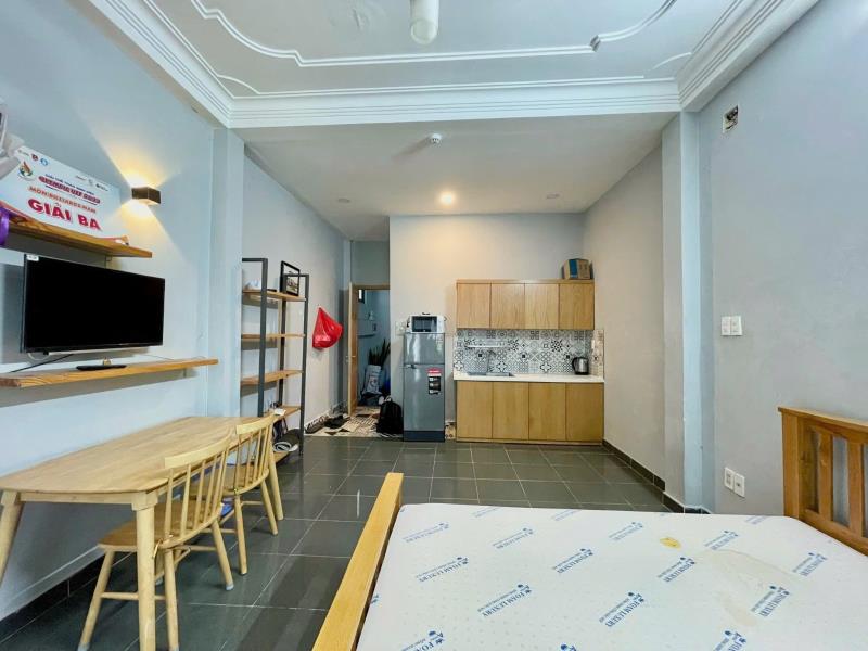 Cho thuê căn hộ ban công thoáng mát, full nội thất, máy giặt riêng- nguyễn xí, bình thạnh gần nơ trang long - 0941746163 - Ảnh 4