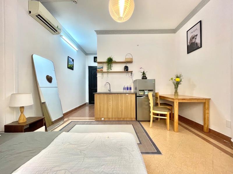 Cho thuê căn hộ full nội thất cửa sổ lê quang định, bình thạnh – gần hàng xanh, các trường đại học - Ảnh 3