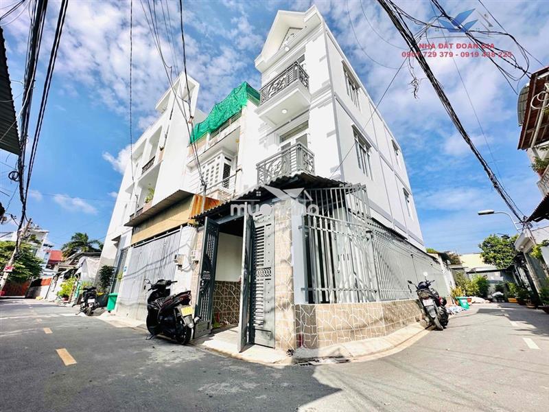 Bán nhà đẹp 4m x 14m 3 tầng góc 2 mặt tiền hẻm 5m đường lâm thị hố
