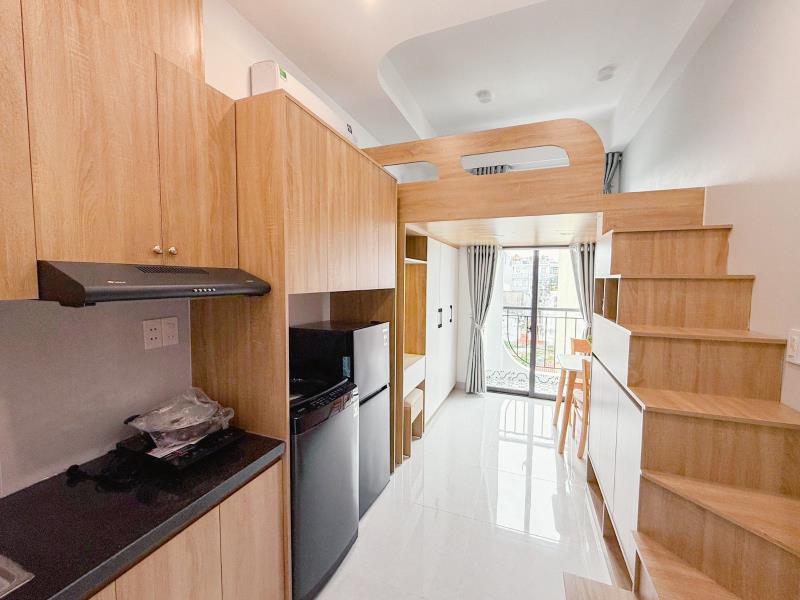 Khai trương duplex ban công view thành phố máy giặt riêng thang máy chỉ 5.x ngay quang trung - sân bay tân sơn nhất