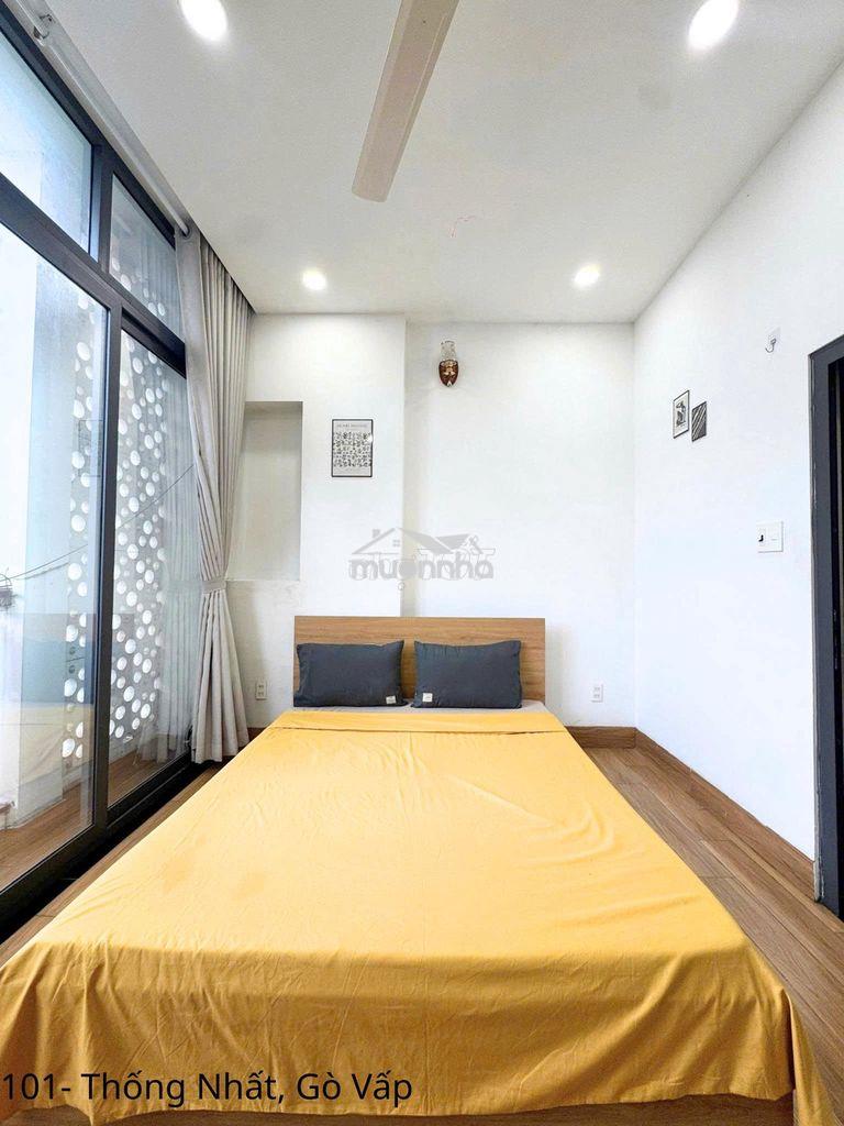 Sang xịn mịn - phòng ban công siêu rộng-bếp xa giường nguyễn văn lượng - Ảnh 2