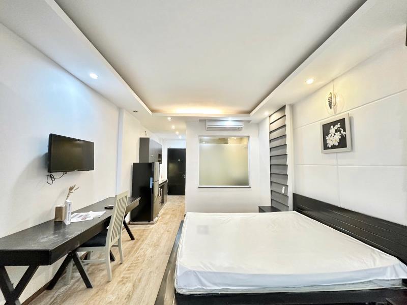 Studio full nội thất, bếp riêng – xvnt, bình thạnh, gần hutech, hàng xanh  - Ảnh 3