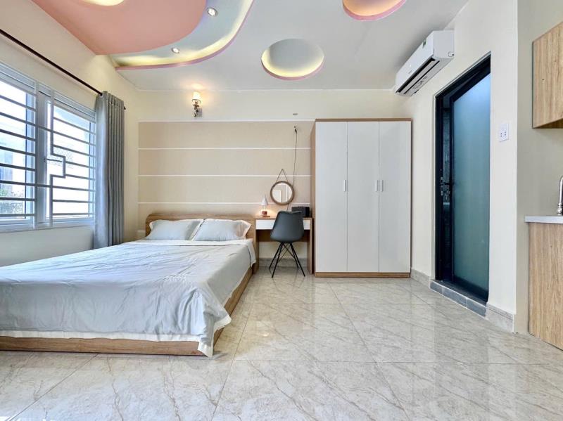Căn hộ ban công, full nội thất – nơ trang long, bình thạnh – gần chợ bà chiểu, lê quang định - Ảnh 2
