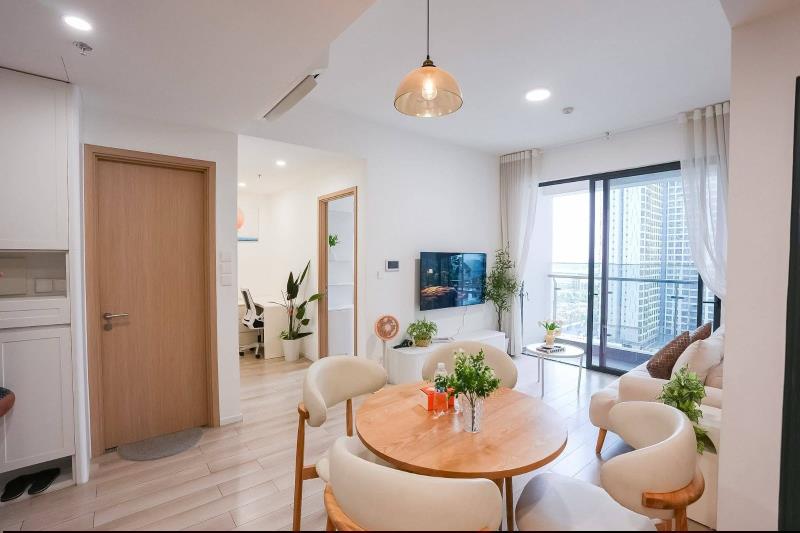 Chính chủ bán căn hộ  52m2- 2 tỷ 1 (2pn) shr,full nt,dọn ở, vay 70% nguyễn thượng hiền 