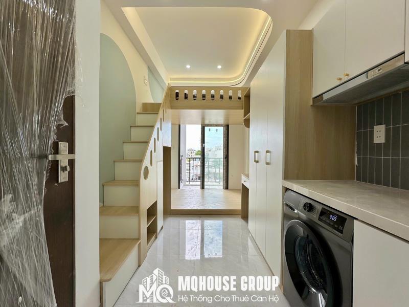 Cho thuê duplex ban công mới 100% full nội thất bùi quang là gò vấp