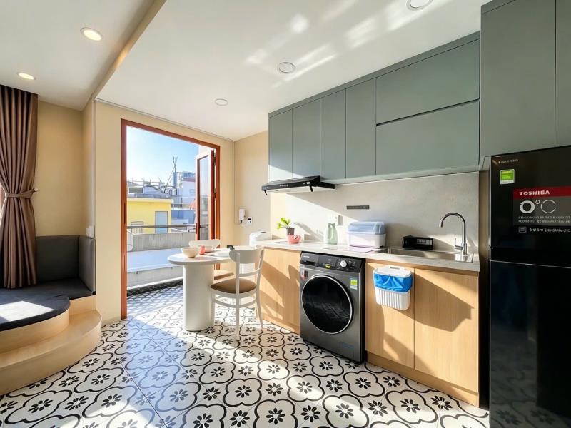 Mới trống lại căn hộ studio siêu đẹp ngay gần cầu thị nghè