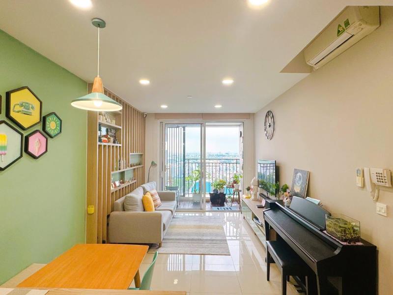Cho thuê căn hộ charmington la pointe, 181 cao thắng, quận 10, diện tích: 80m², 3 phòng ngủ, 2wc - Ảnh 2