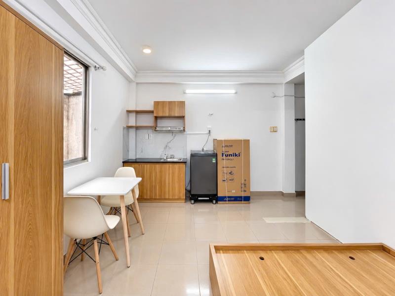 Studio | full nội thất | cửa sổ trời - thông thoáng | khu vực tân bình - đồng đen - gần đại học văn hiến âu cơ tân phú | gần các đường - cộng hoà - trường chinh - luỹ bán bích | - Ảnh 3