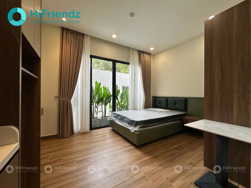 Gấp ‼️studio sân vườn - full nội thất mới - nhận ô tô - pet friendly 