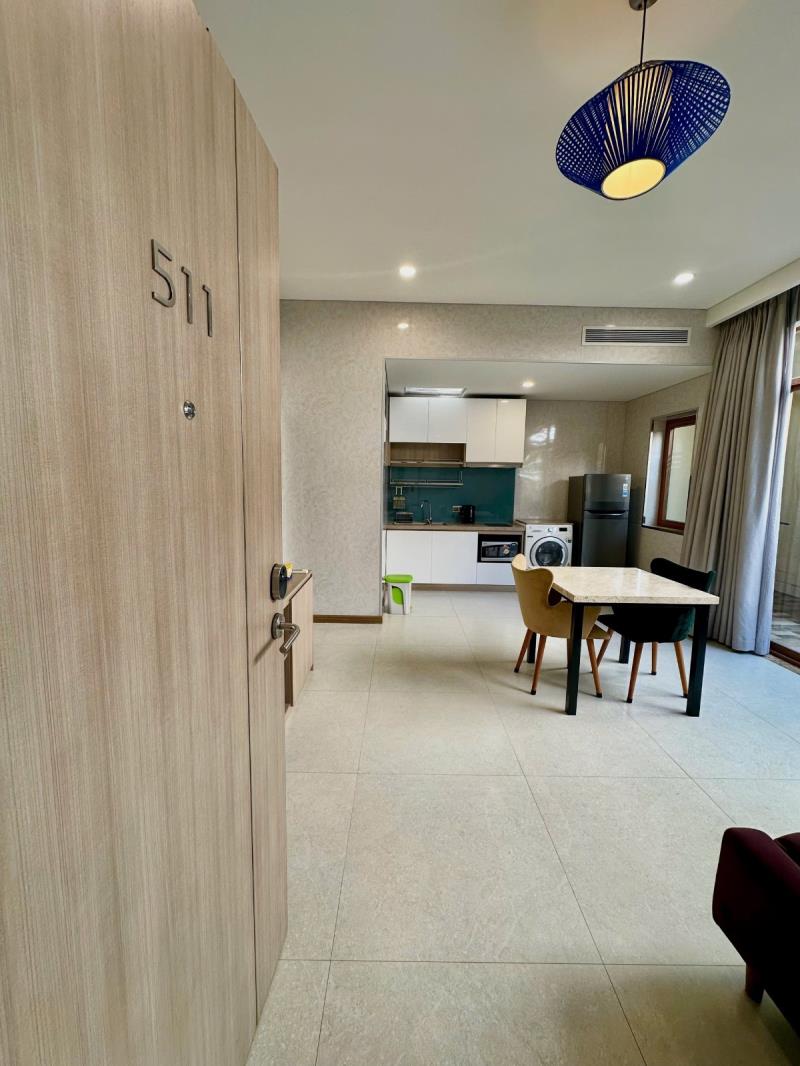 Apartment luxury- full nội thất - 1pn sân vườn - 50m2 -an ninh cao - Ảnh 4