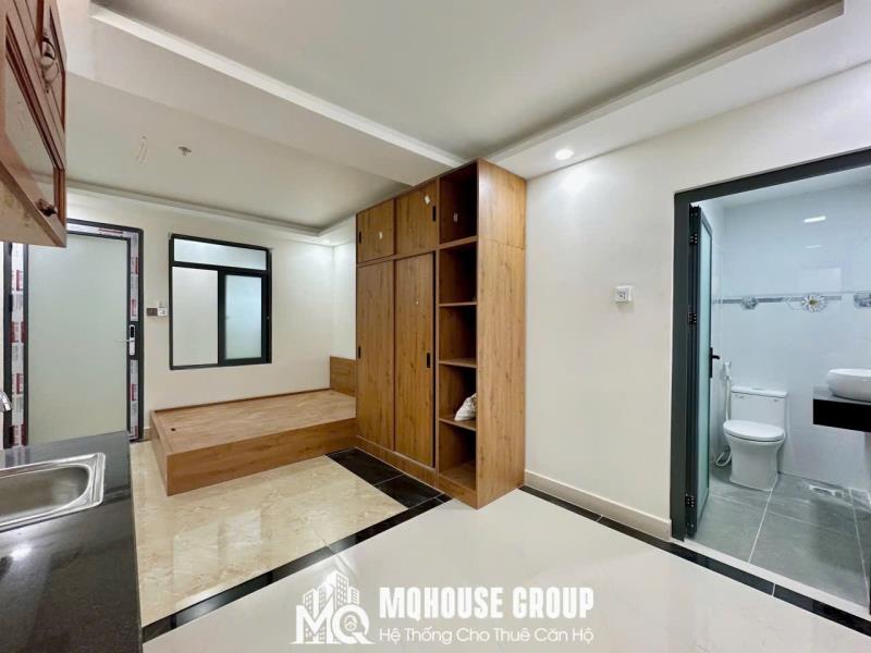 Studio mới 100%, thang máy, cửa phòng vân tay - Ảnh 2