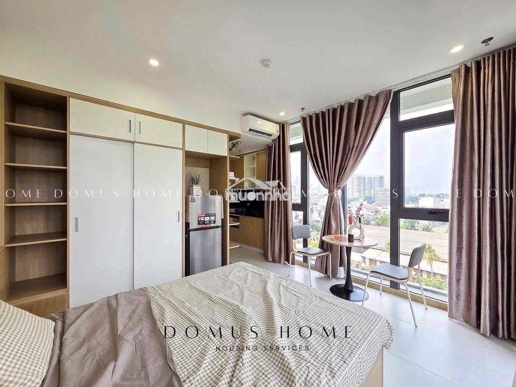 Cho thuê căn hộ studio ban công full nội thất view thành phố quận 7 - Ảnh 3