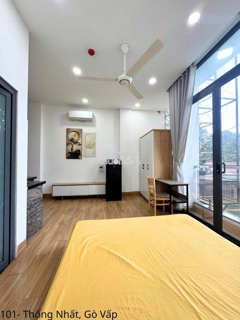 Sang xịn mịn - phòng ban công siêu rộng-bếp xa giường nguyễn văn lượng - Ảnh 3