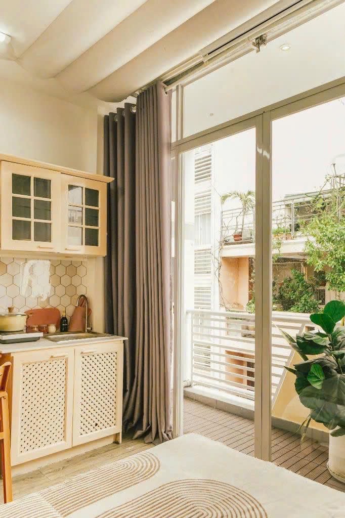 Cho thuê căn hộ vintage có ban công – lê văn sỹ, phú nhuận | gần chợ trần hữu trang, thuận tiện qua quận 3 - Ảnh 2