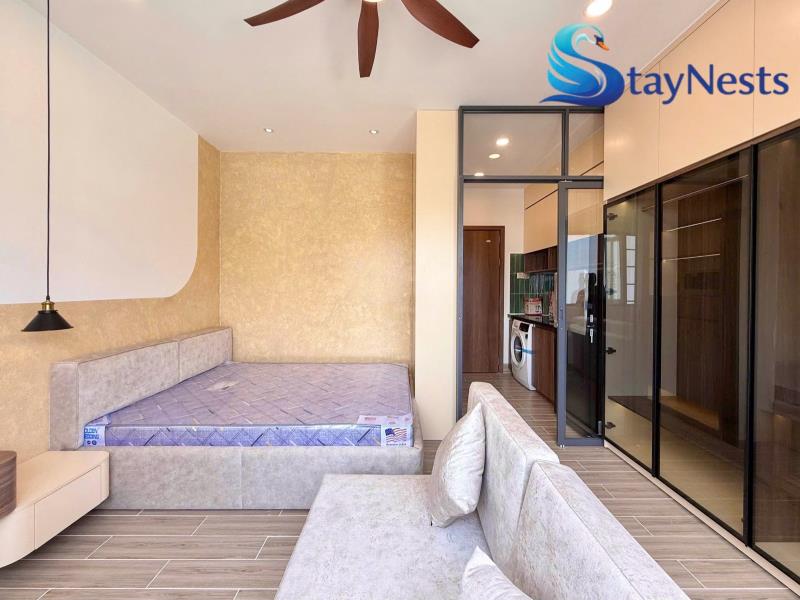 Siêu phẩm 1pn luxury | full nội thất | cửa sổ trời mới 100% ngay thoại ngọc hầu tân phú  - Ảnh 2