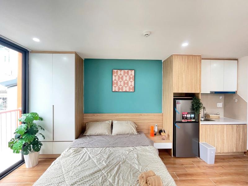 Cho thuê phòng 35m2 cửa sổ trời full nội thất - ngay tại phan đăng lưu, phú nhuận gần chợ bà chiểu giáp quận 1, bình thạnh, tân bình - Ảnh 1