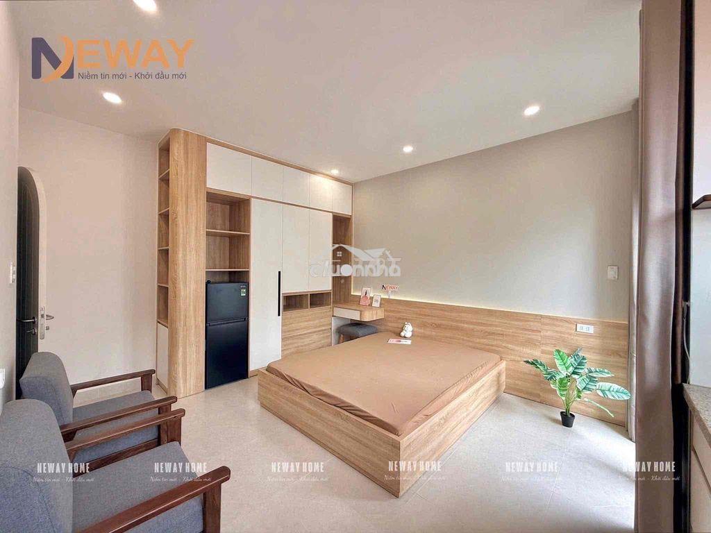 Siêu studio mới xây cực cao cấp có ban công full nội thất khu tên lửa - Ảnh 4