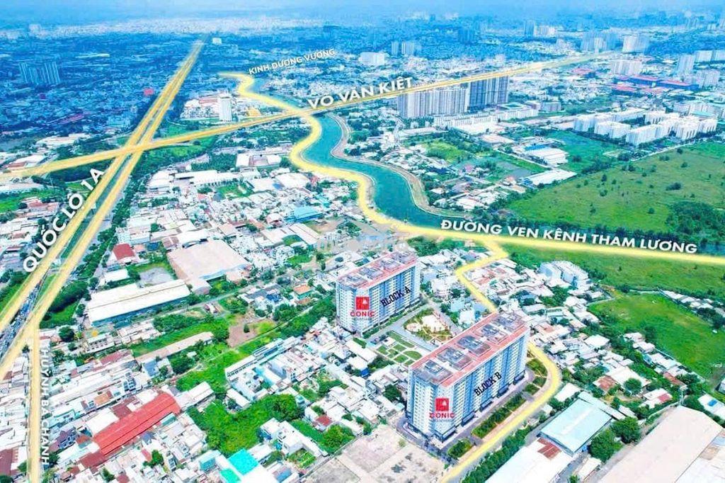 Thuê căn hộ conic kế võ văn kiệt akari bình tân  siêu to - 4-5 người ở - Ảnh 2