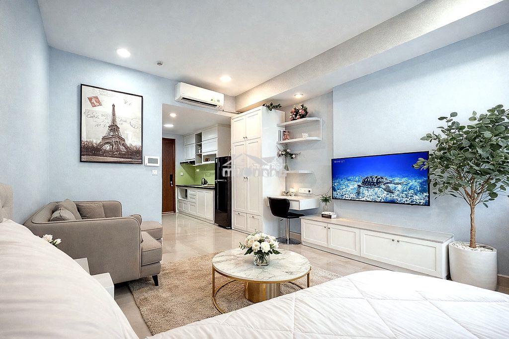 Cho thuê dài hạn studio river gate quận 4, 30m², đủ nội thất, 15tr - Ảnh 4