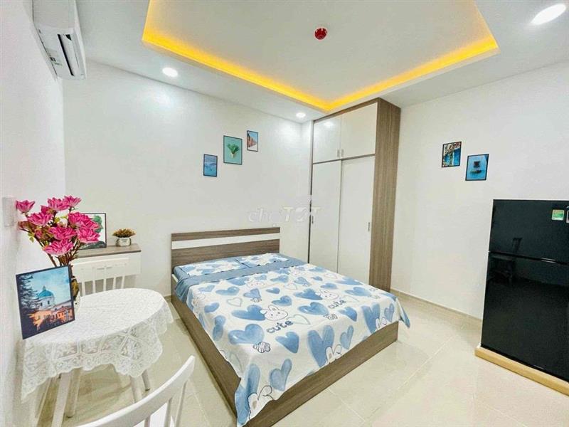 🔥Căn hộ studio full nội thất_có thang máy bảo vệ_kế bên cv gia định