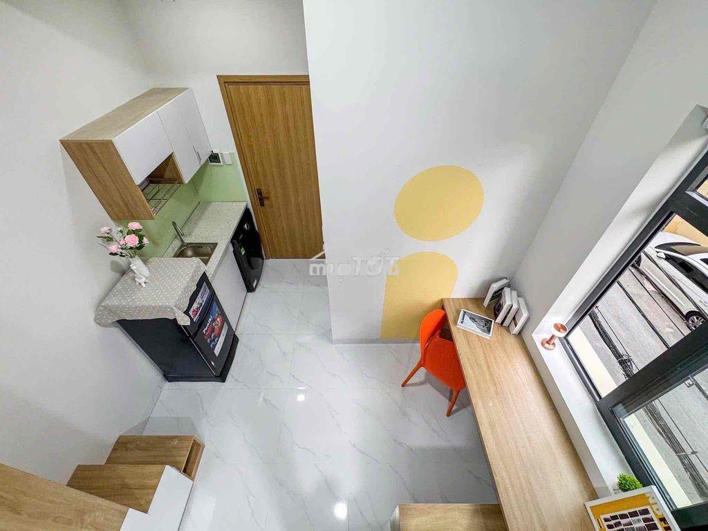 Siêu phẩm duplex 2 không gian ngủ cửa sổ bancol gần ngã tư hàng xanh - Ảnh 4