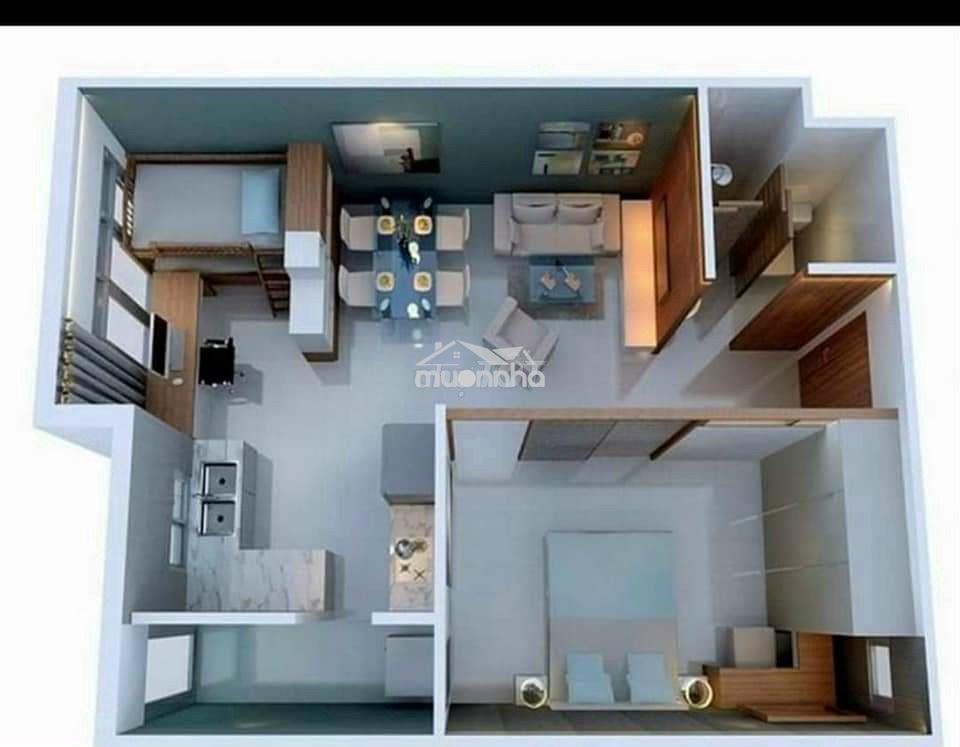 Bán căn ehome 3 sẵn sổ hồng 1pn, 1wc,50m2 giá 2,050 tỷ có thương lượng - Ảnh 3