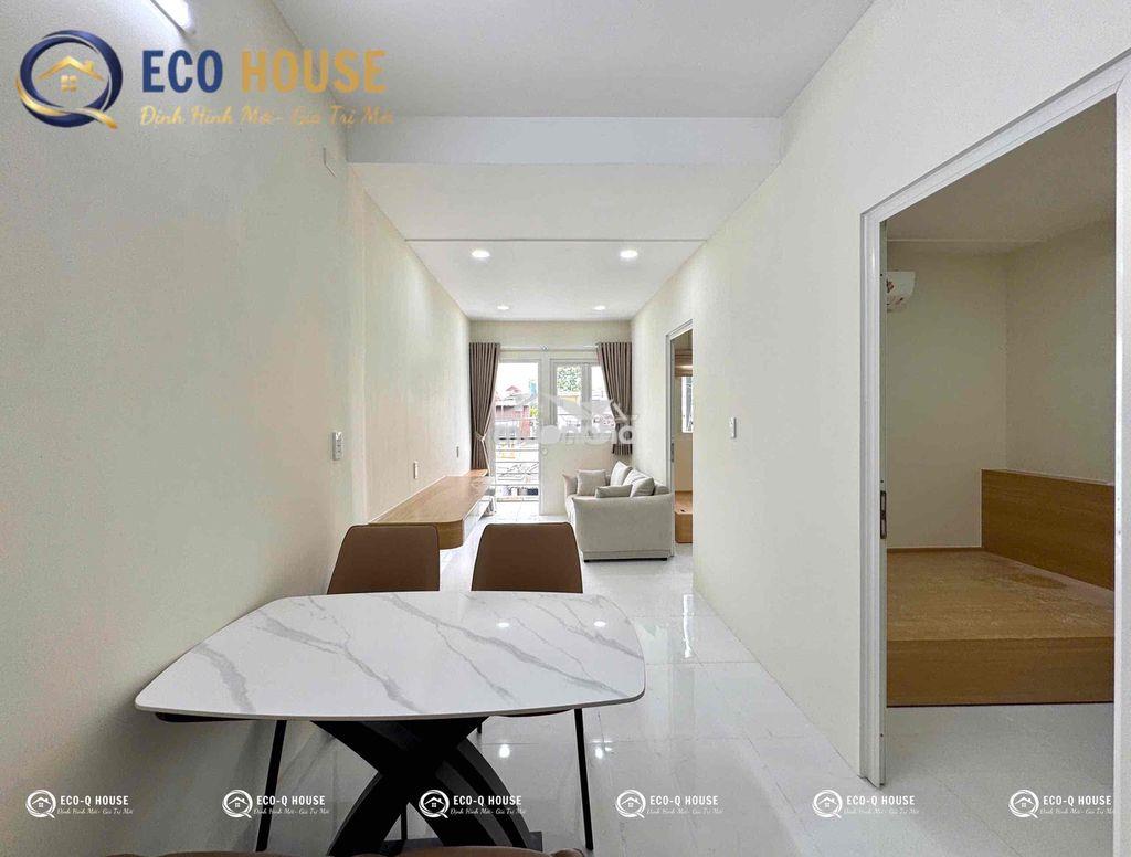Cho thuê căn hộ cao cấp dạng 2phòng ngủ mới xây 80m2 ngay phạm văn hai - Ảnh 4