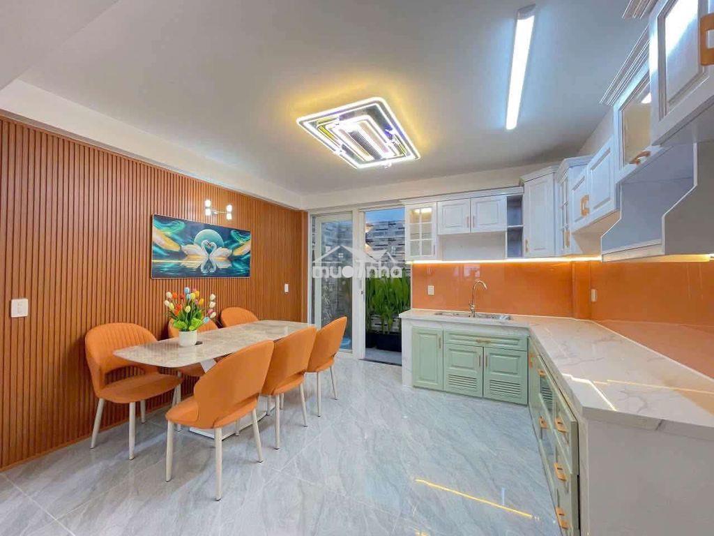 Cho thuê nhà 4x17m 3 lầu+ 4pn 4wc mới 100% y hình hxt lê trọng tấn - Ảnh 3