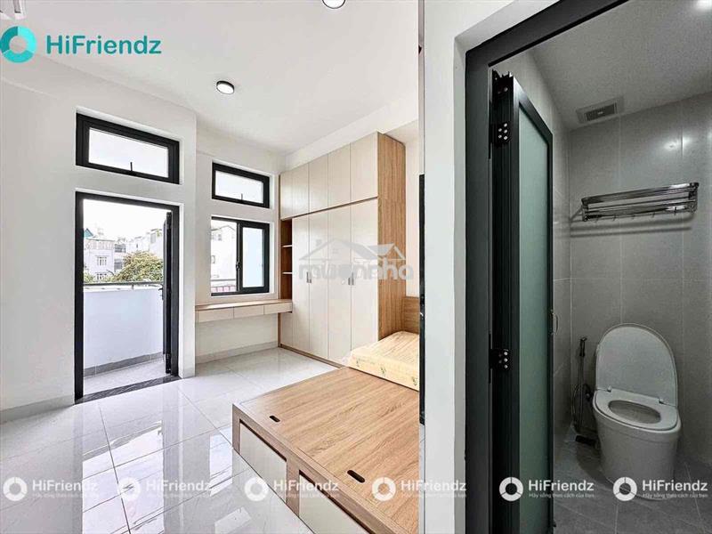 Căn hộ gần đh văn lang, emart phan văn trị giá rẻ ban công, máy giặt