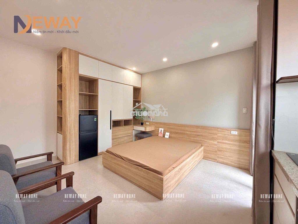 Siêu studio mới xây cực cao cấp có ban công full nội thất khu tên lửa - Ảnh 2