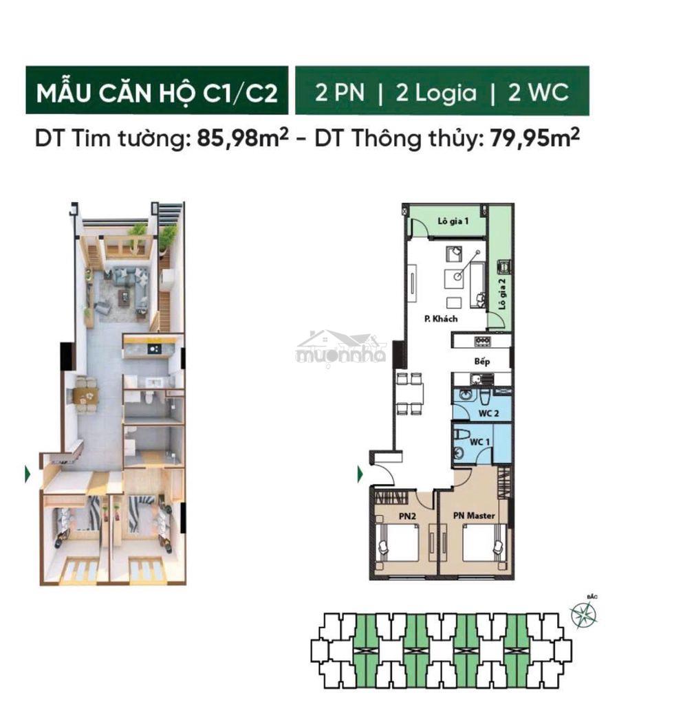 Thuê căn hộ conic kế võ văn kiệt akari bình tân  siêu to - 4-5 người ở - Ảnh 3