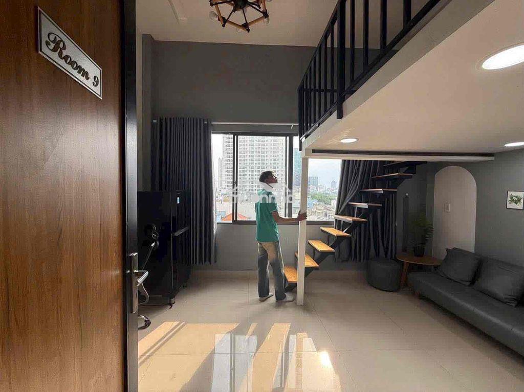 Cho thuê căn hộ có gác cửa sổ trời full nt ngay trung tâm quận 4 - Ảnh 2