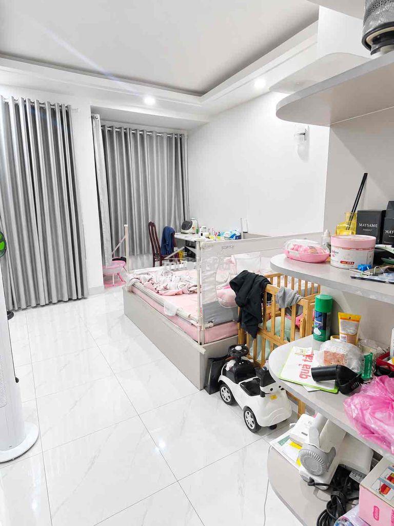 Nhà hẻm 8m đường số 1.bhha.dt: 4 x 15m 3lầu 4pn 3wc có nội thất - Ảnh 3