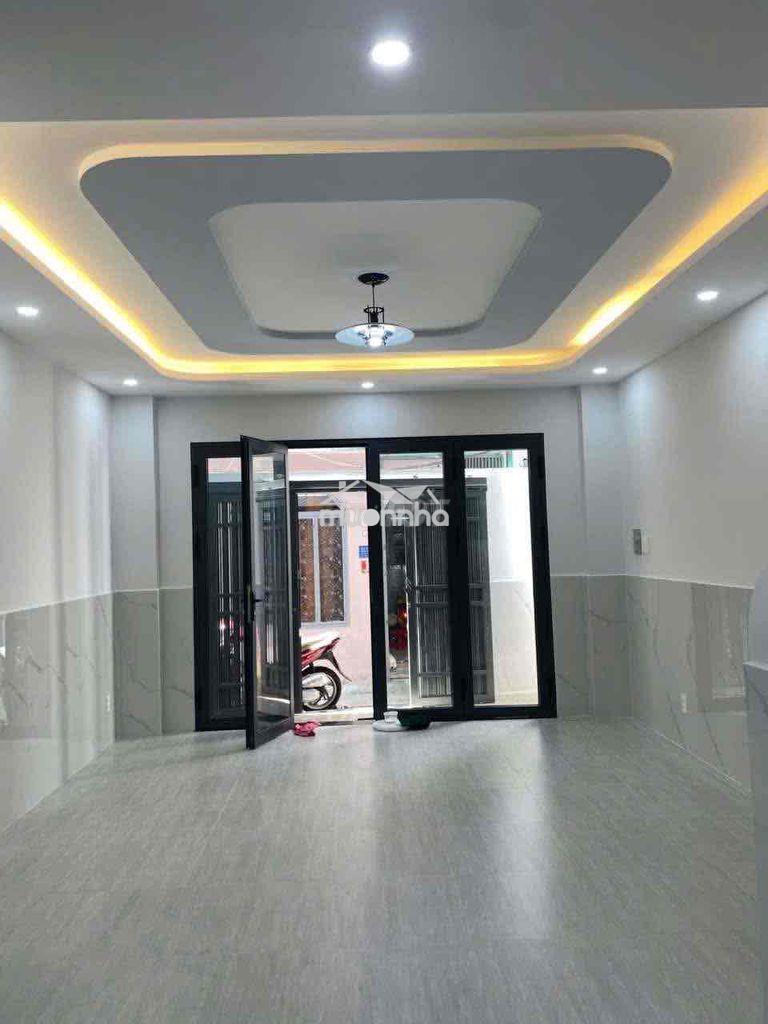 Cho thuê nhà mới trường sa q3, thông lê văn sỹ, 4 tầng, 3pn, giá 13 tr