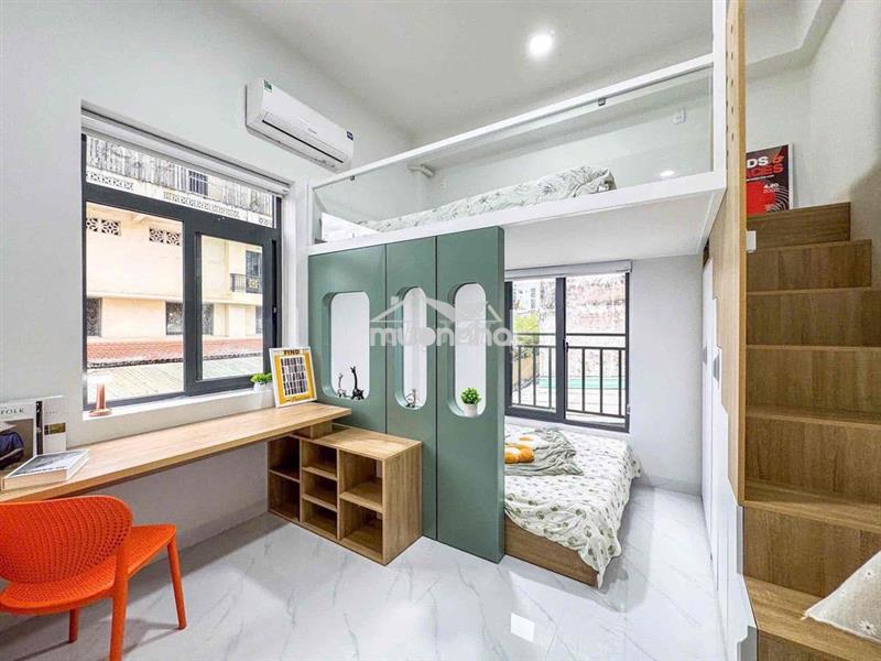 Siêu phẩm duplex 2 không gian ngủ cửa sổ bancol gần ngã tư hàng xanh