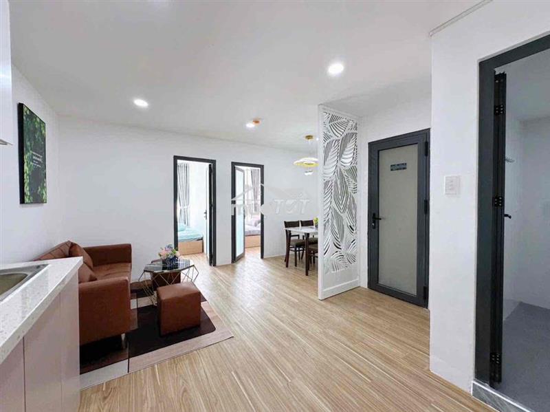 Cho thuê căn hộ 2pn1wc rộng thang máy full nt gần 3 tháng 2 quận 10