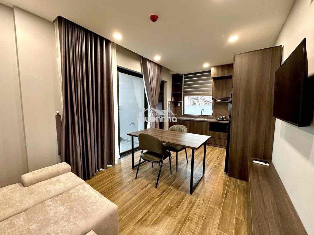 Cho thuê 1 phòng ngủ tách bếp toạ lạc ngay thành thái full nội thất - Ảnh 2