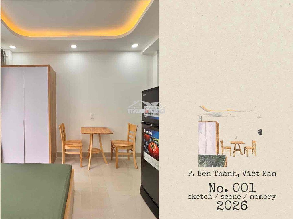 🥰102 cống quỳnh, quận 1 - căn hộ studio mới xây, sạch sẽ, ấm áp, chinh - Ảnh 3