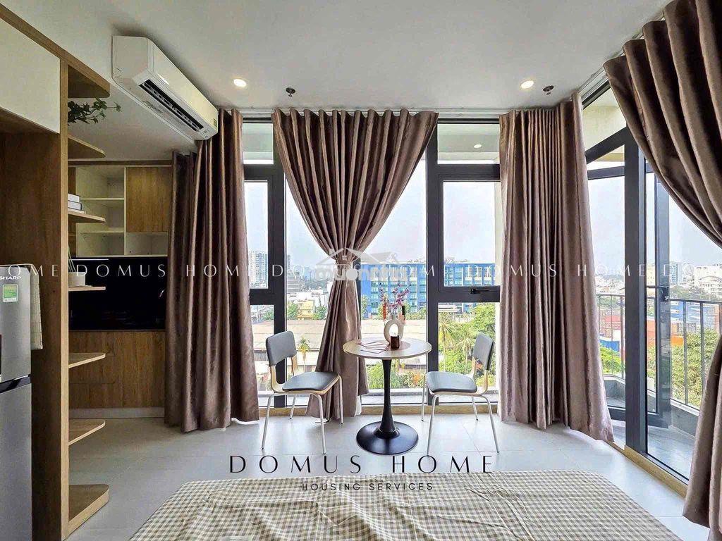 Cho thuê căn hộ studio ban công full nội thất view thành phố quận 7 - Ảnh 2