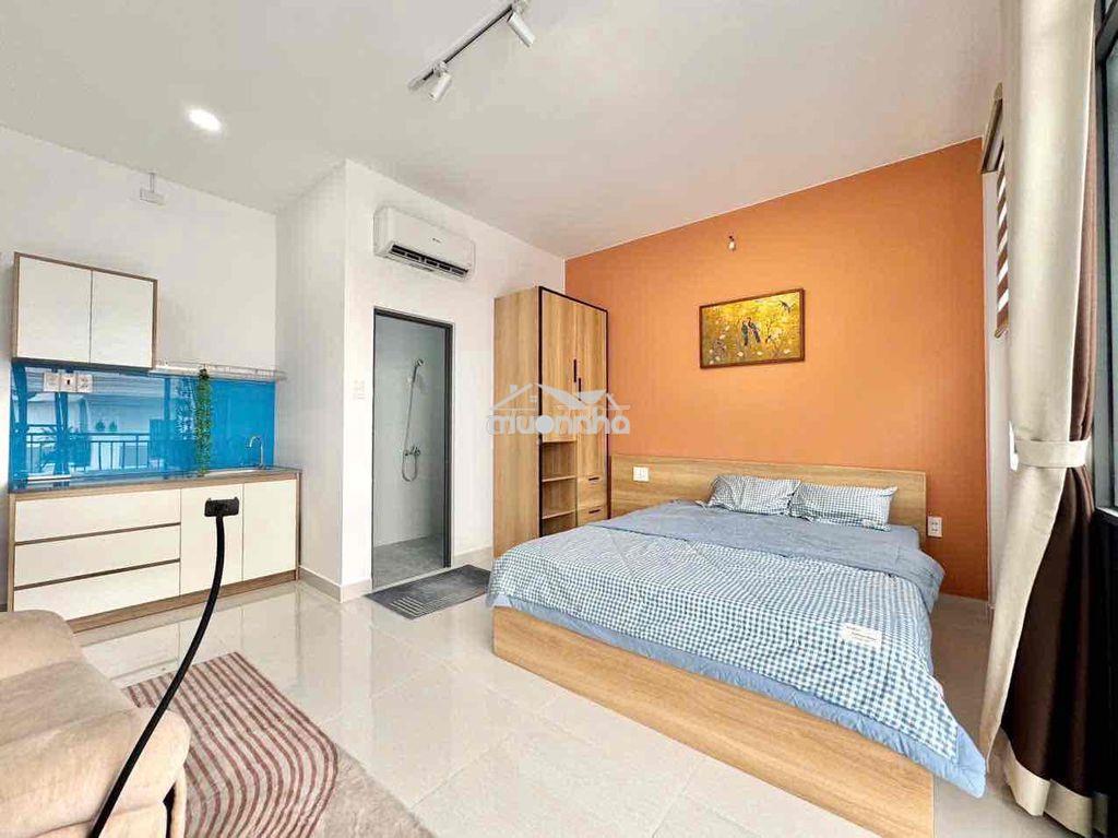 Studio full nội thất ban công ngay dương quảng hàm - Ảnh 2
