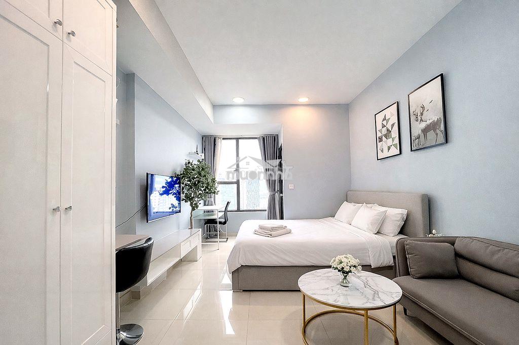 Cho thuê dài hạn studio river gate quận 4, 30m², đủ nội thất, 15tr - Ảnh 3