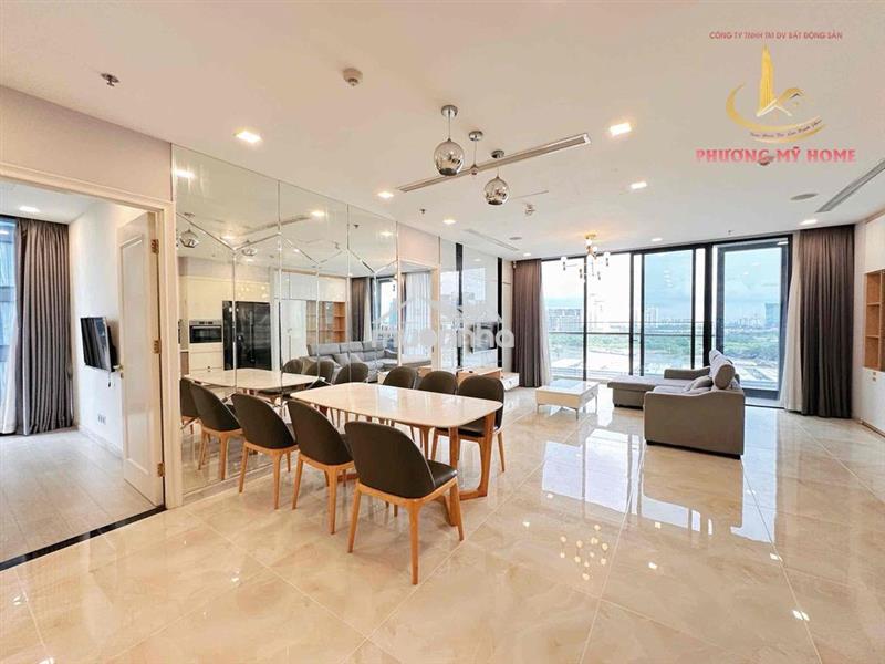Cho thuê căn 3pn view sông – vinhomes golden river q1 – 118m² – 43tr