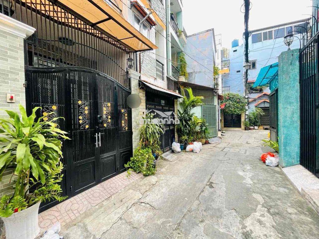 Hẻm 4m phan đình phùng p1 phú nhuận 4 tầng 45m2 4pn giá 25tr tl. - Ảnh 2